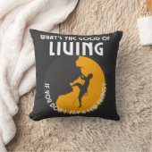 何が生き生きとしたものだもしが、君は少しも試さない クッション (ブランケット)