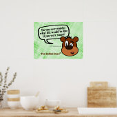 何が疑問に思いる頭が切れるんだ? ポスター (キッチン)