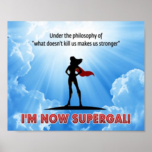 何が私たちを殺さない私たちを強くする! ポスター (正面)