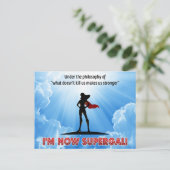 何が私たちを殺さない私たちを強くする！ ポストカード (スタンド正面)