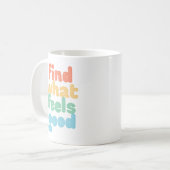 何が良感じいか。 コーヒーマグカップ (正面左)