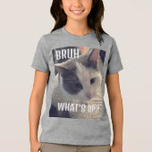 何が起きたか トライブレンドＴシャツ (正面)