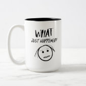 何が起きたのか ツートーンマグカップ (左)