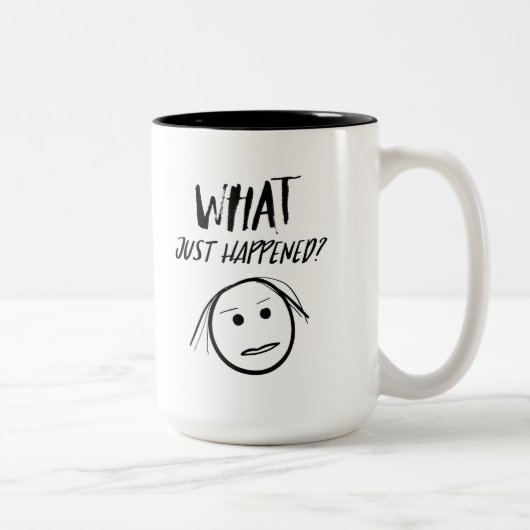 何が起きたのか ツートーンマグカップ (右)