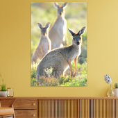 何が起きた！32x48 キャンバスプリント (インサイチュ (リビング))