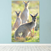 何が起きた!40x60 キャンバスプリント (インサイチュ (ウッドフロア))