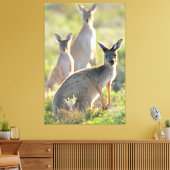 何が起きた!40x60 キャンバスプリント (インサイチュ (リビング))