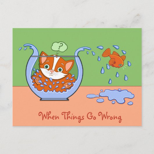 何が起きているか ポストカード (正面)