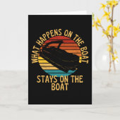 何が起こっても船に残る カード (黄色い花)