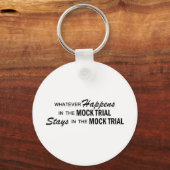 何が起こっても – 模擬裁判 キーホルダー (正面)
