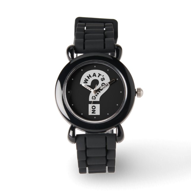 何が起こってるの？時計 腕時計 (正面)