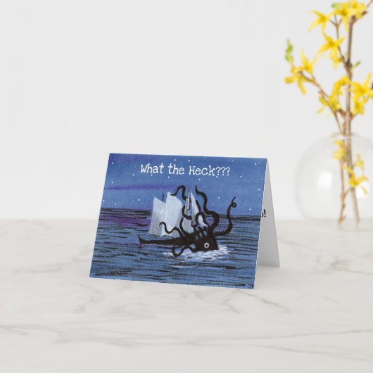 何が起こるか カード (黄色い花)