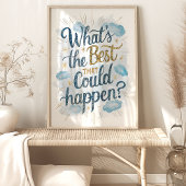 何が起こ最高のる可能性が?ウォールアート ポスター