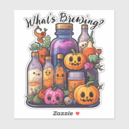 「何が醸造されているんだ？」 ポーション成分ステッカー シール