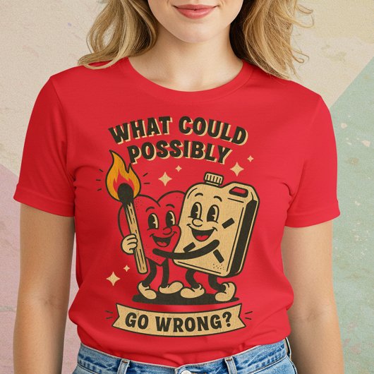 何が間違っているのかしら? Tシャツ