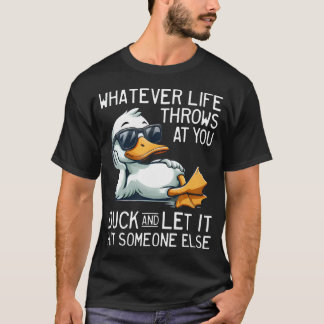 何が飛んで来てもドッキングしてぶつかるがいい Tシャツ