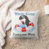 何が鯨を浮かべようと クッション (ブランケット)