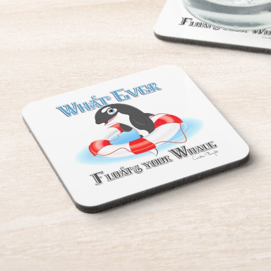 何が鯨を浮かべようと コースター (左側)