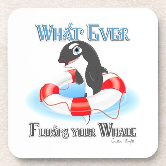 何が鯨を浮かべようと コースター (正面)