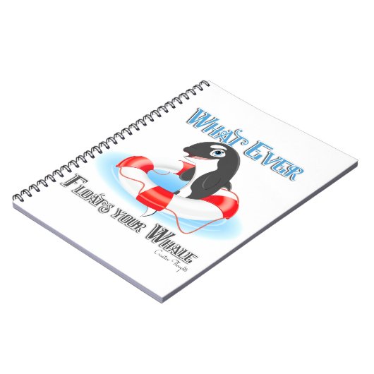 何が鯨を浮かべようと ノートブック (左側)