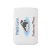 何が鯨を浮かべようと バスマット (正面縦)