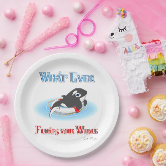 何が鯨を浮かべようと ペーパープレート (パーティー)
