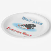 何が鯨を浮かべようと ペーパープレート (アングル)