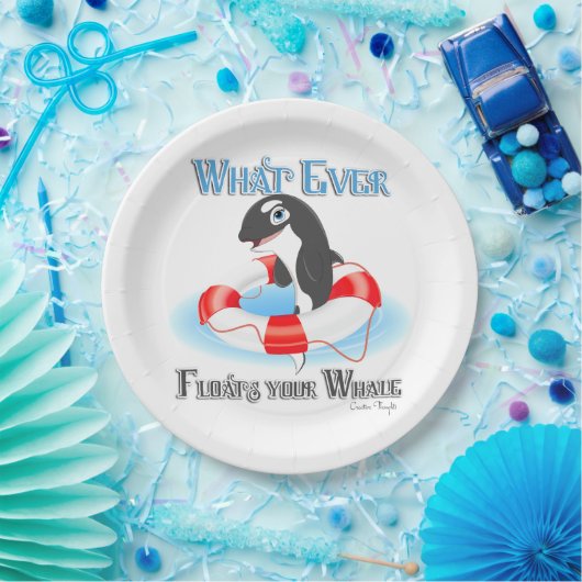 何が鯨を浮かべようと ペーパープレート (パーティー)