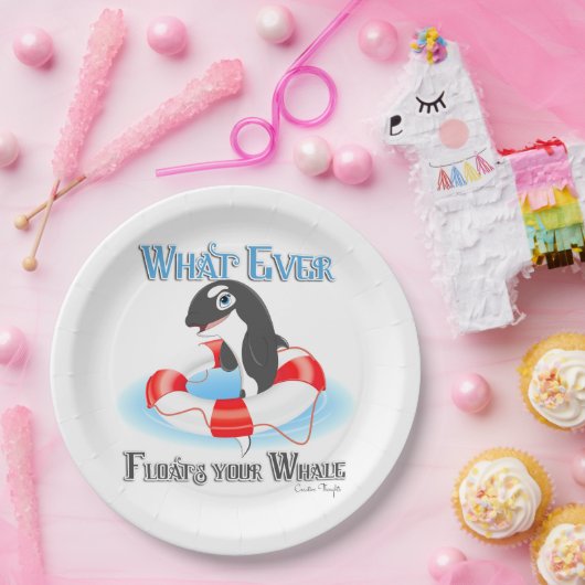 何が鯨を浮かべようと ペーパープレート (パーティー)