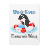 何が鯨を浮かべようと マグネット (縦)