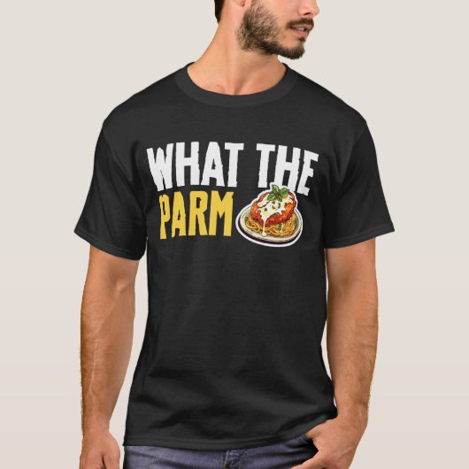何だってチキンパルメザン Tシャツ (正面)