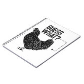 何だと思う？チキンお尻! ノートブック (左側)