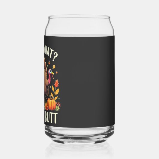 何だと思う?トルコお尻感謝祭おもしろい ガラス缶 (左)