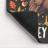 何だと思う？トルコお尻感謝祭おもしろい マウスパッド (コーナー)