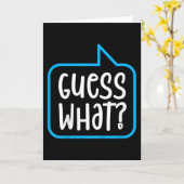 何だろう？ カード (黄色い花)