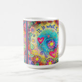 「何だ」インスピリシティコーヒーマグ コーヒーマグカップ (正面右)