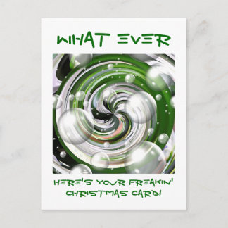 何だ！クリスマスカード シーズンポストカード