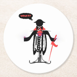 何だ？マン紙コースター ラウンドペーパーコースター