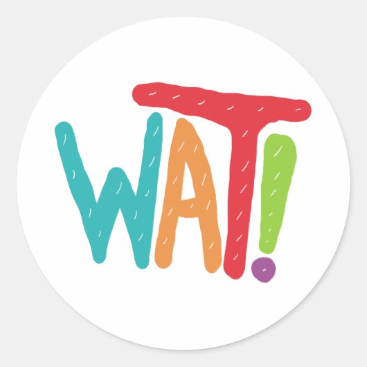 何だ！ ラウンドシール (正面)