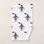 何だ？人戯画ノベルティバスタオルセット バスタオルセット (ハンドタオル)