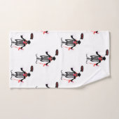 何だ？人戯画ノベルティバスタオルセット バスタオルセット (ハンドタオル)