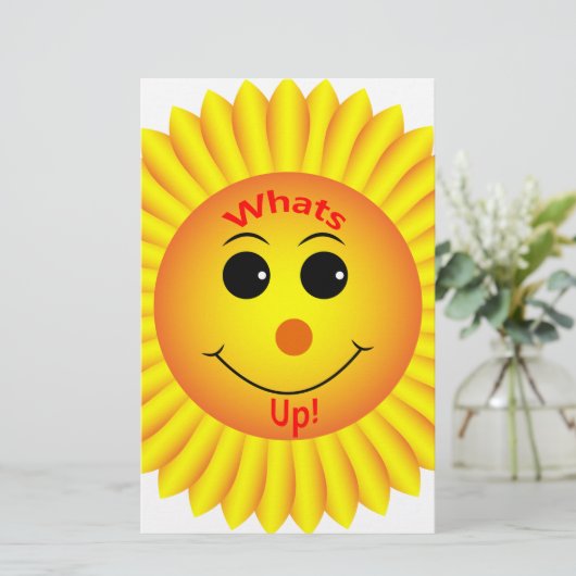 何だ！ 便箋 (スタンド正面)