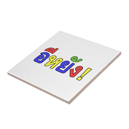 何だ!♦江陽!イサーン語♦ タイル (側面)