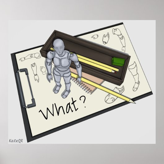 何だ？芸術が芸術家である場合 ポスター (正面)