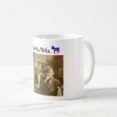 何だ?Vote Harris/Walz Coffee Mug コーヒーマグカップ (正面右)