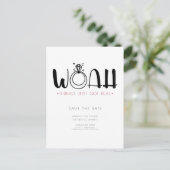 何てこ得こ実在こ |日付おもしろいの保存 案内ポストカード (スタンド正面)