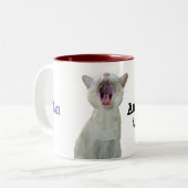 何でもしかしカスタマイズ可能な名前のWidorのマグ ツートーンマグカップ (正面左)