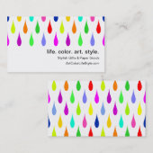 何でもしかし灰色のしぶき 名刺 (正面/裏面)