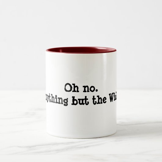 何でもしかしWidorのオルガン奏者のマグ ツートーンマグカップ (中央)