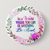 何でもできる世界で…優しくしなさい 缶バッジ (正面)